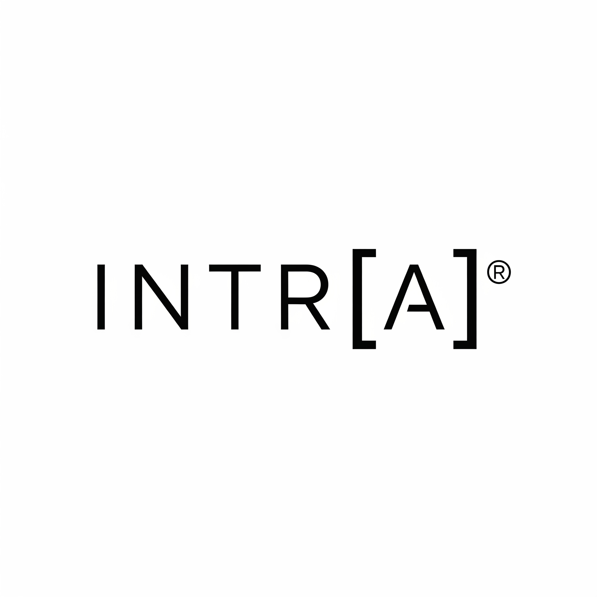 Logo INTRA negro